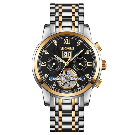 Наручные часы Skmei M029TGDBK Gold/Silver/Black