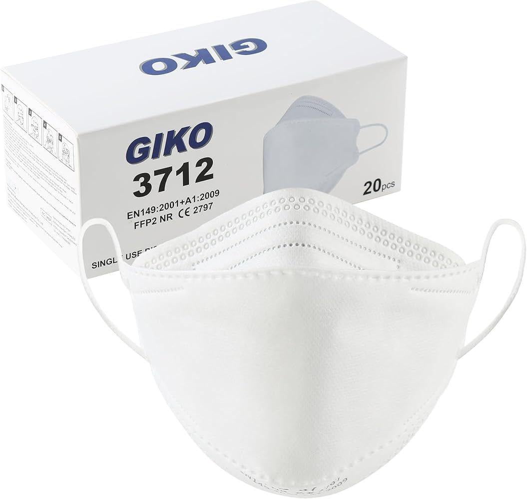 Маски захисні респіраторні GIKO 3722 FFP2 NR 20 шт. (35221654)