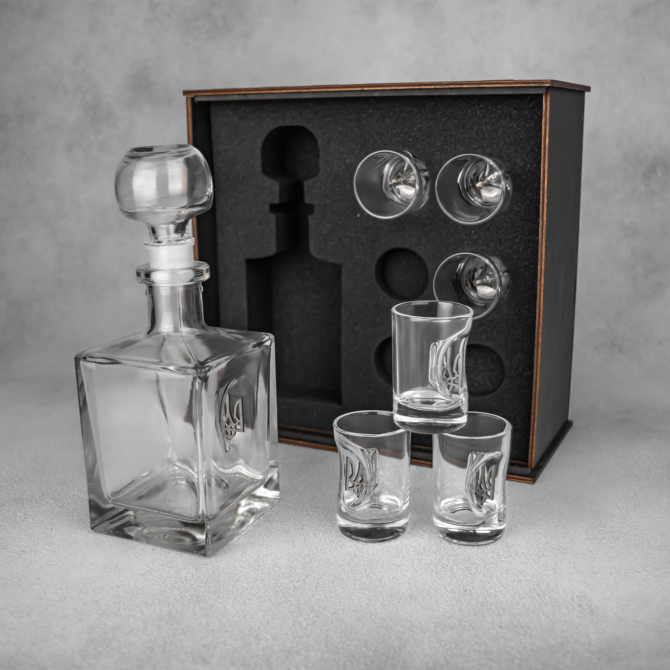 Набор рюмок ALL INCLUSIVE с гербами (25149347)