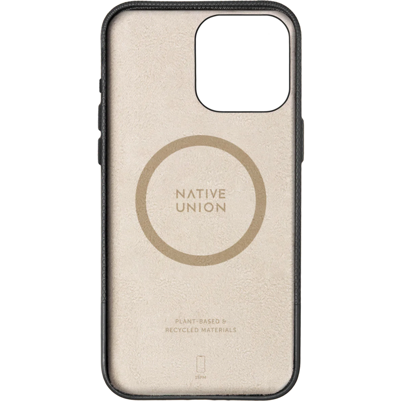 Чехол накладка Native Union (RE) Classic Case for iPhone 15 Pro, Black (RECLA-BLK-NP23P) - фото 3