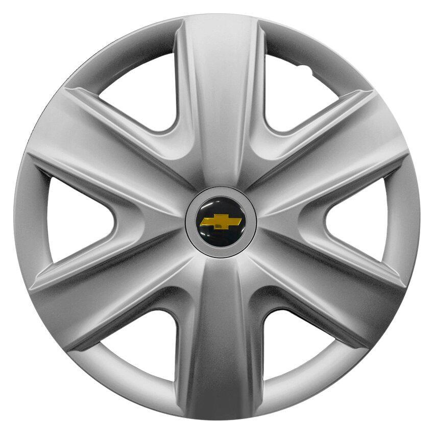 Комплект колпаков JAWOPLAST Hexan R13 для Chevrolet 4 шт. Silver (28434675)
