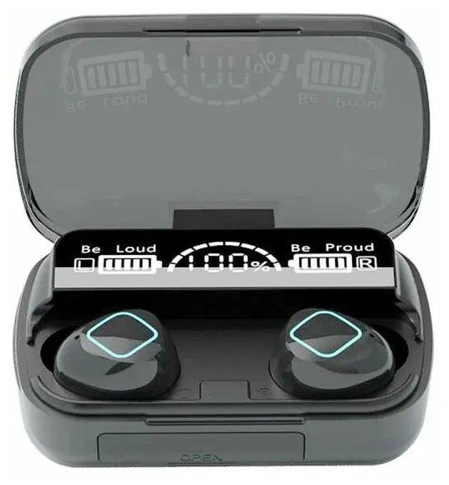 Наушники-вкладыши беспроводные TWS M10 Bluetooth V5.1 IPX7 с передачей до 10 метров с микрофоном пластиковые (opt-13643)