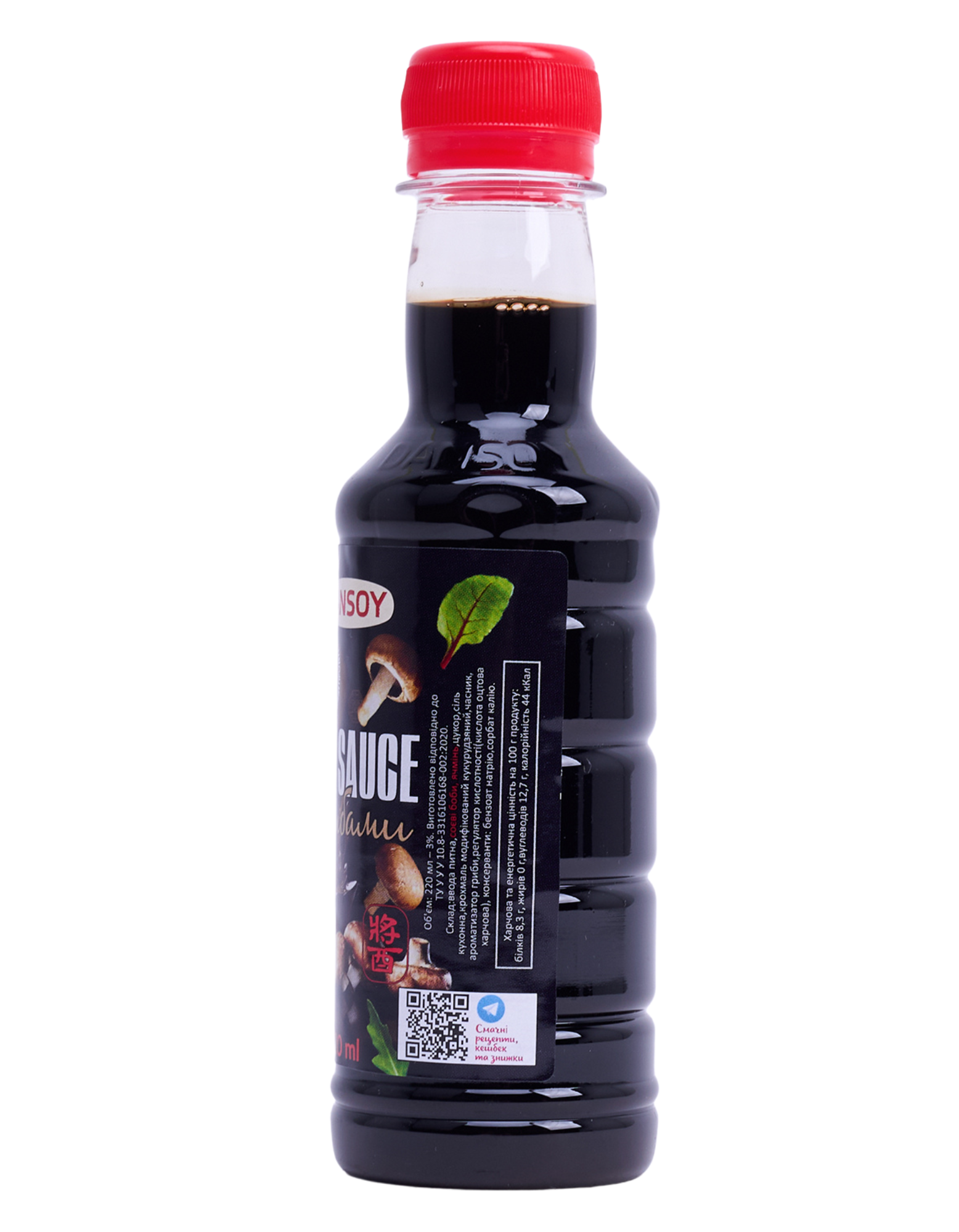 Соус соєвий з грибами Dansoy 220 мл (657) - фото 3