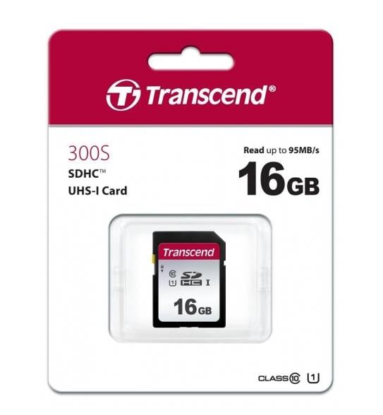 Карта памяти Transcend TS16GSDC300S 16 Гб - фото 2