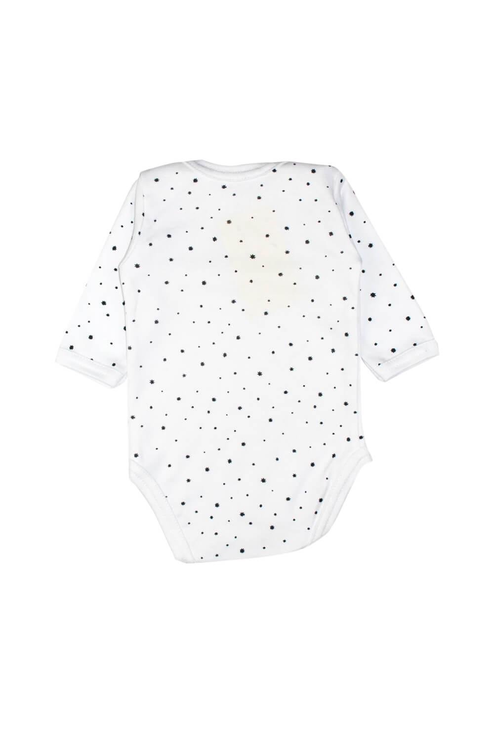 Боди детский Звездочки 80 см Белый (1261011-80) - фото 2 Боди детский Звездочки 80 см Белый (1261011-80) - фото 2