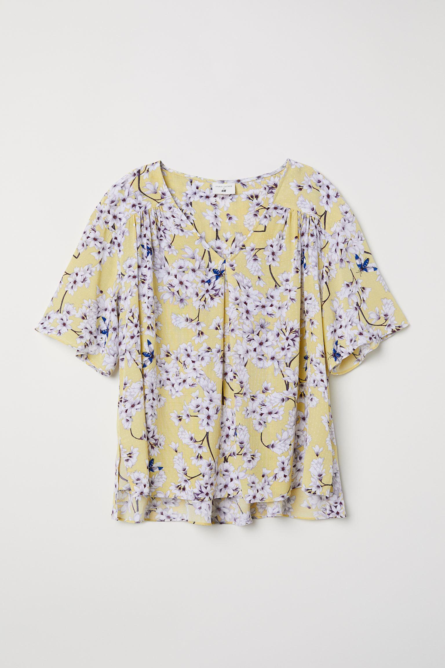 Блуза оверсайз р. 34 Жовтий (6350497dlog)