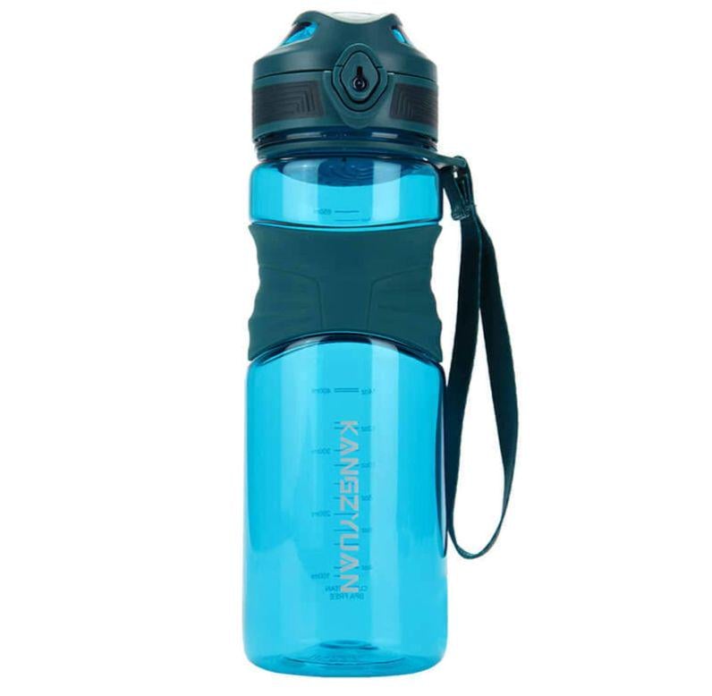 Пляшка тританова з антибактеріальним покриттям KANGZYUAN 650 мл Блакитний (2428512934)