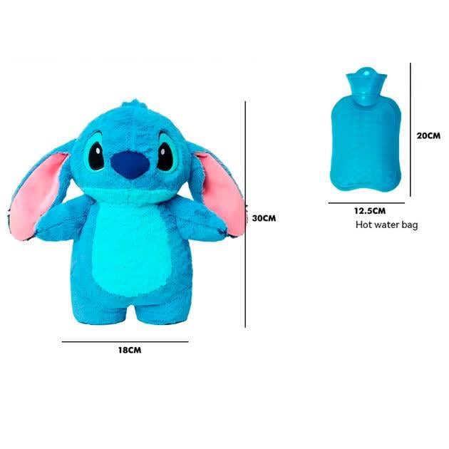 Грелка с плюшевым чехлом в виде Стич (28389911) - фото 3 Грелка с плюшевым чехлом в виде Стич (28389911) - фото 3