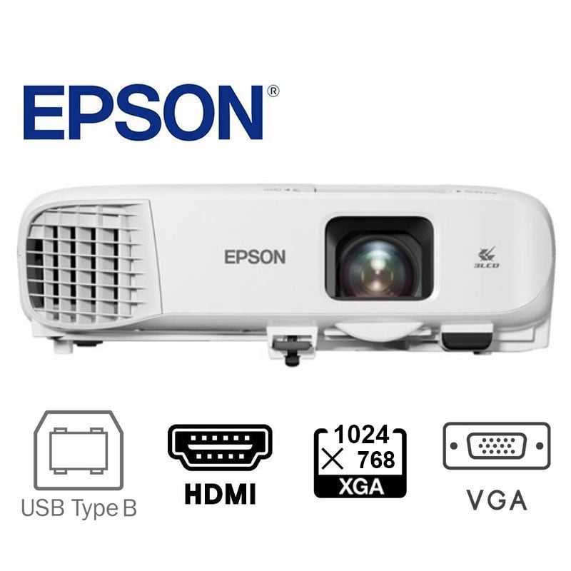 Проектор EPSON EB-X49 середньофокусний 1024x768 XGA 3600Lm (tf3487) - фото 2