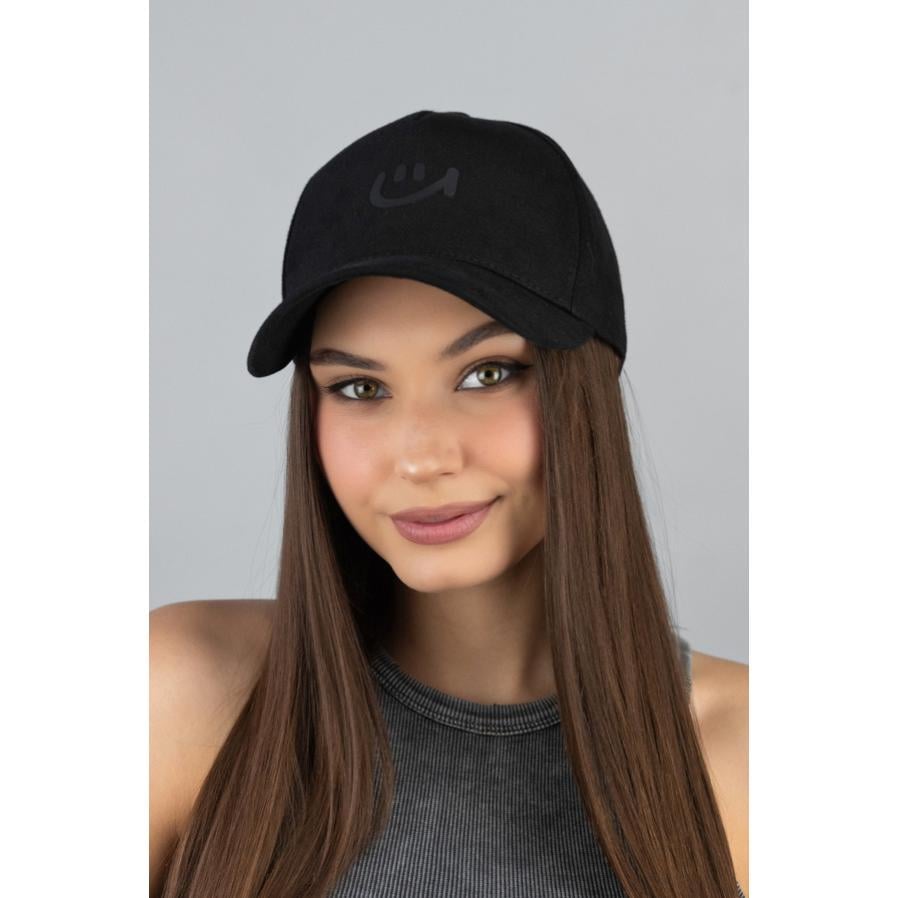 Бейсболка Smile Braxton 1536 жіноча п'ятиклінка котону L/р. 57-58 Чорний