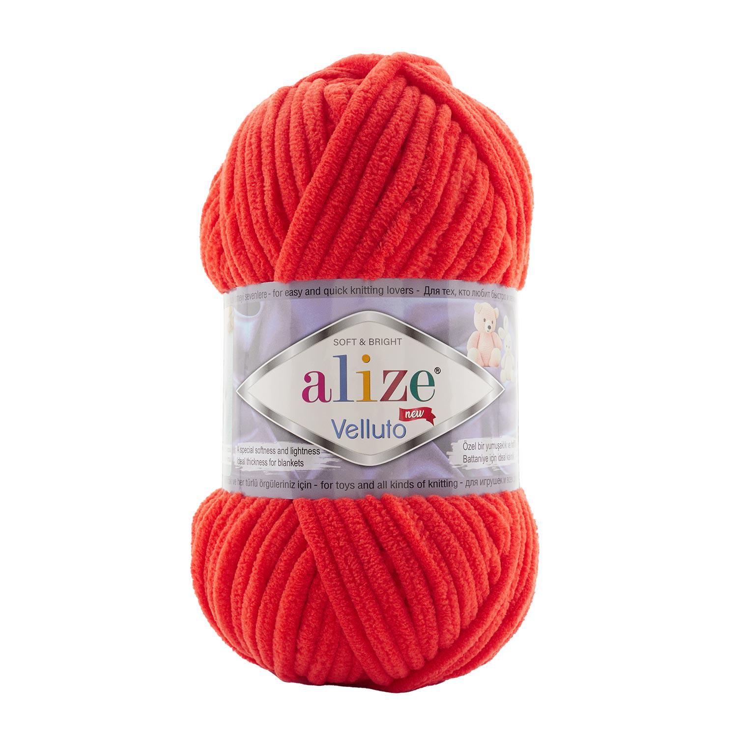 Пряжа Alize Velluto 421