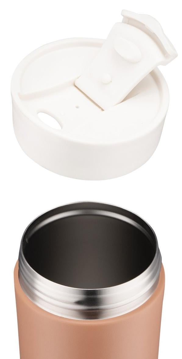 Термочашка Ardesto Viaggio 400 мл Terracotta (AR2640TR) - фото 3