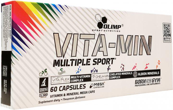 Мультиминералы для спорта Olimp Nutrition Vita-Min Multiple Sport 60 Caps