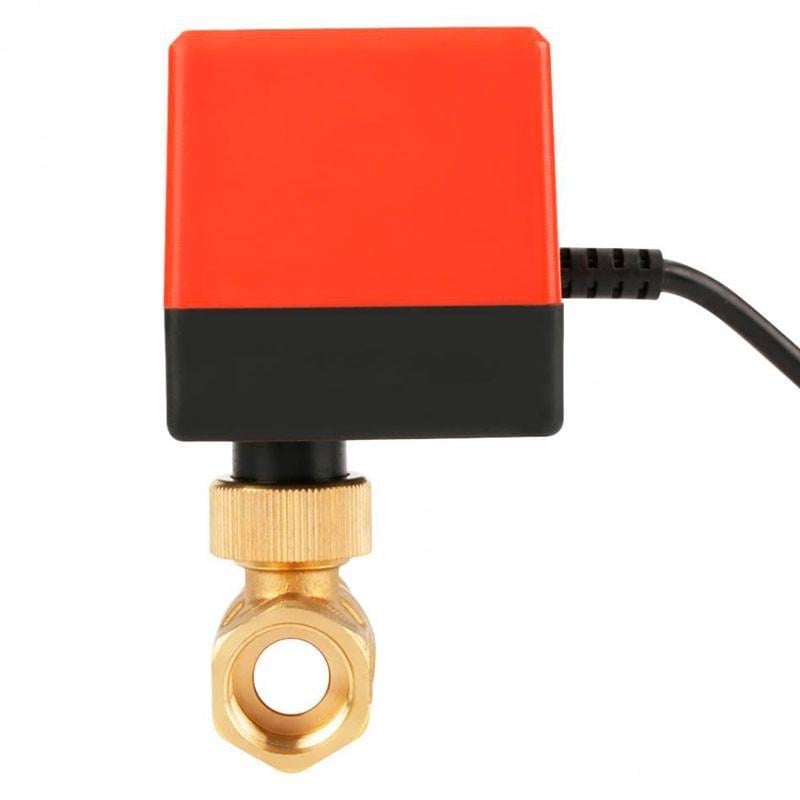 Клапан моторизований латунний кульовий 220В 1/2" - фото 3 Клапан моторизований латунний кульовий 220В 1/2" - фото 3