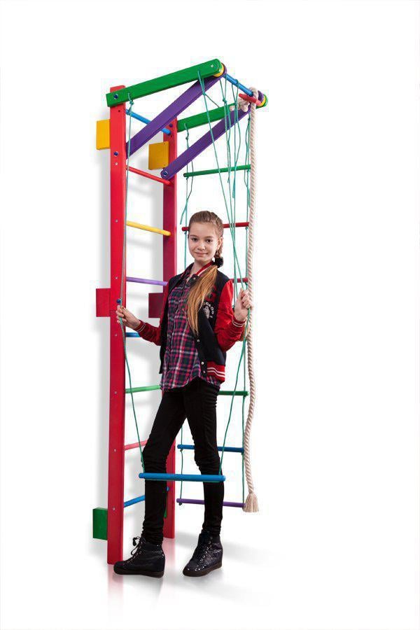 Шведская стенка SportBaby Teenager-2-220 Barby (Teenager-2-220-barby-4)