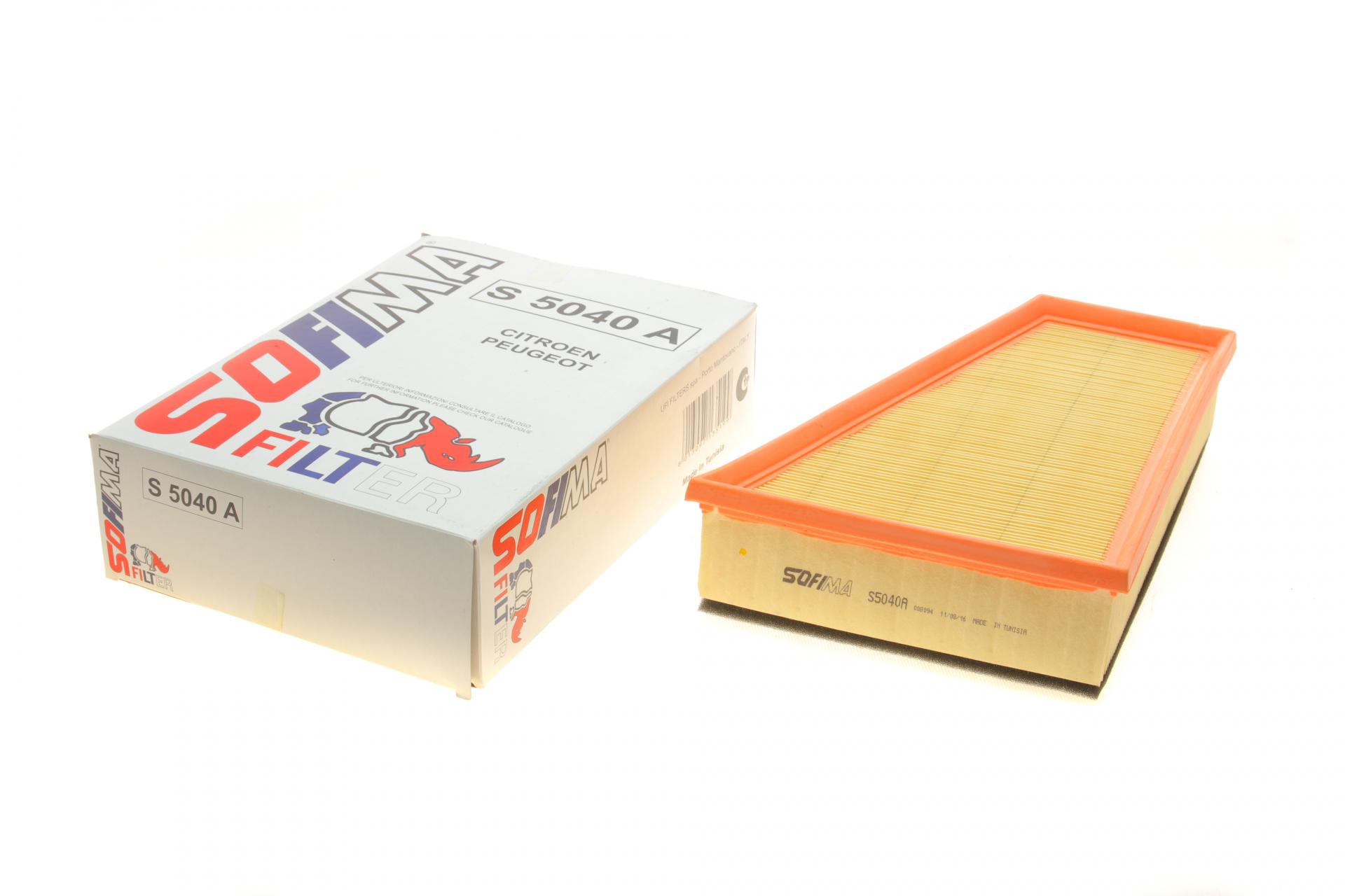 Фільтр повітряний SOFIMA для Citroen Berlingo/Peugeot Partner 2,0HDi -08- (S 5040 A)