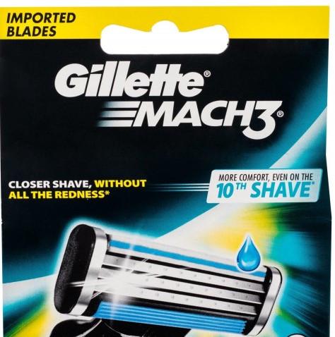 Касета GILLETTE MACH 3 1 шт. (4902430526876)