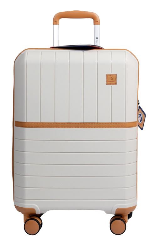 Чемодан Snowball 49403 S Белый (31706272)