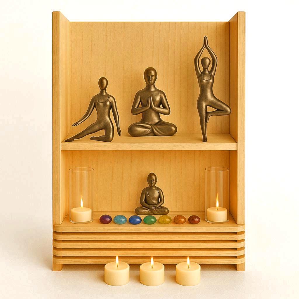 Алтарь для медитации из дерева Деванта Карри (ЛАТ-018903)