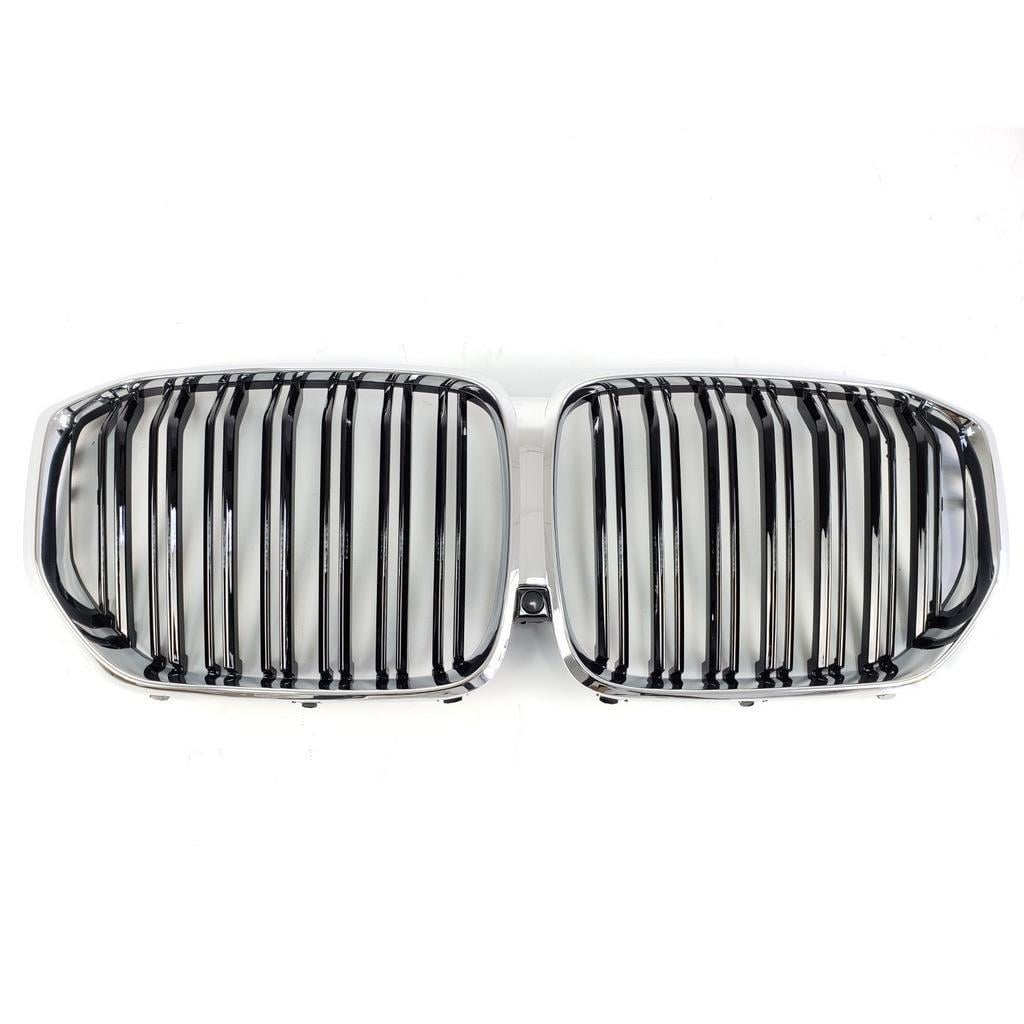 Решетка радиатора GBT для BMW X5 M-Look G05 2019- гг. пластик Черный (27668851)