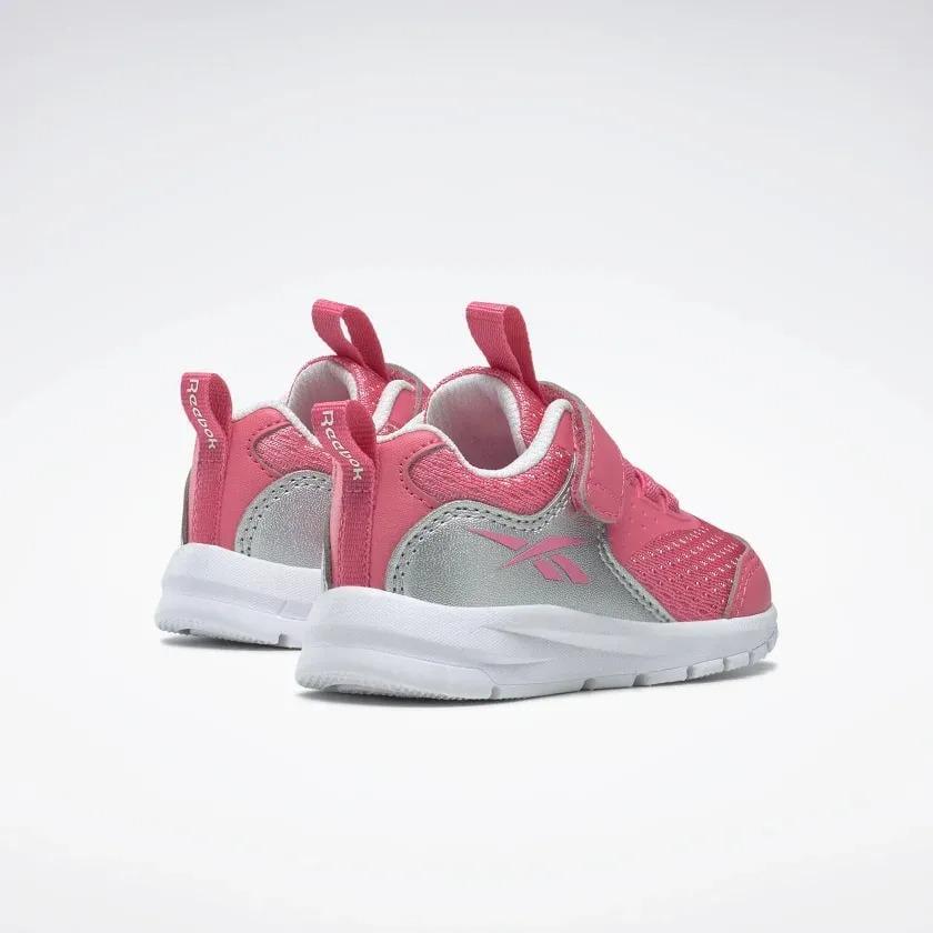 Кроссовки Reebok Rush Runner 4 TD р. 8,5/25 16,5 см Astro Pink/Silver Metallic/Cloud White (13714590) - фото 4 Кроссовки Reebok Rush Runner 4 TD р. 8,5/25 16,5 см Astro Pink/Silver Metallic/Cloud White (13714590) - фото 4