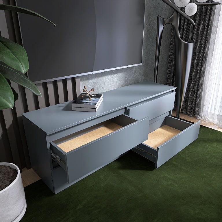 Вітальня Еверест Лайт-1 Графітовий (161401) - фото 7 Вітальня Еверест Лайт-1 Графітовий (161401) - фото 7