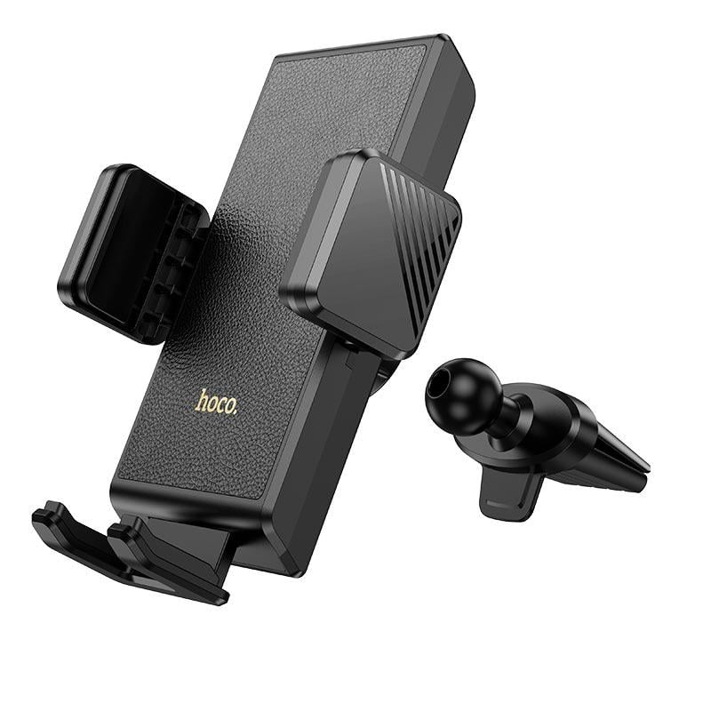 Тримач Hoco Precious push-type car holder H48 4,5-7" Black - фото 4