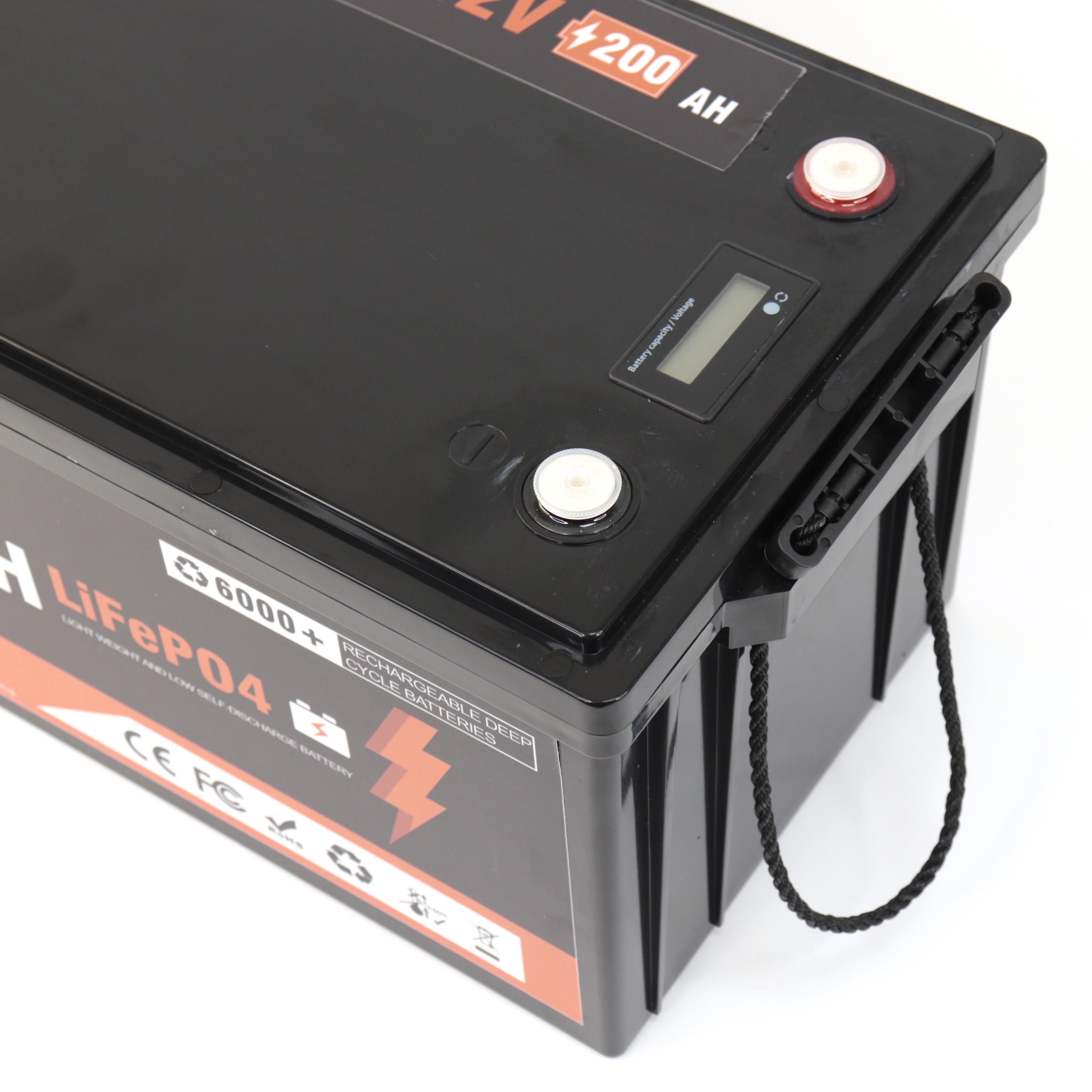 Акумулятор Powland LiFePO4 IBattery -PL-12V-200Ah BMS з дисплеєм (060110) - фото 6