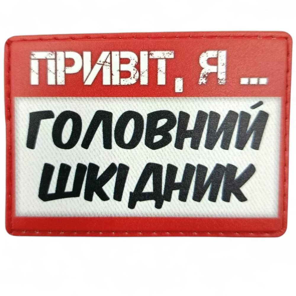 Патч-шеврон "Привіт, я головний шкідник" (27843547)