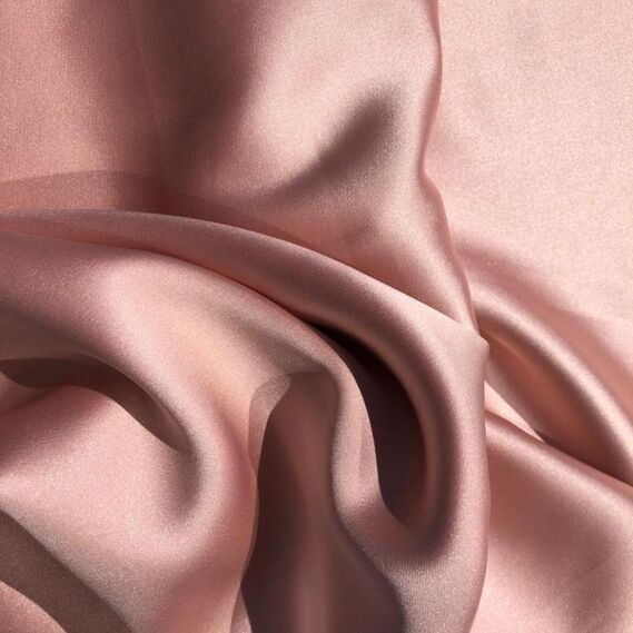 Ткань атлас IDEIA Isabella 1,5 м Персиковый (2200004248387)