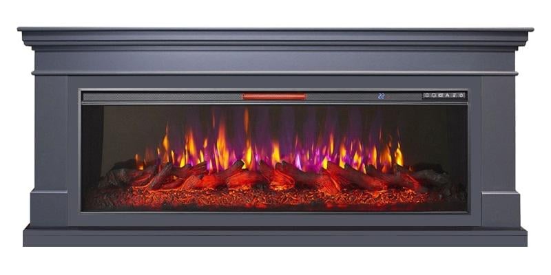 Каминокомплект ArtiFlame SACRAMENTO AF50 со звуком Серый графит
