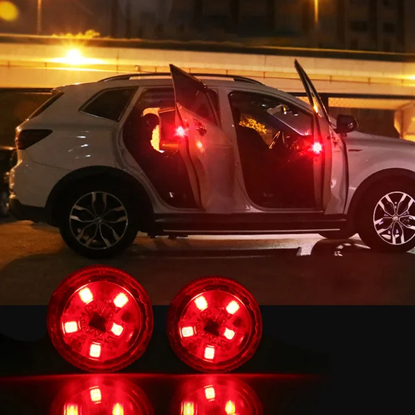 Набір габаритних вогнів для безпечного відкриття дверцят авто в темну пору 4 шт. (C00947) - фото 6