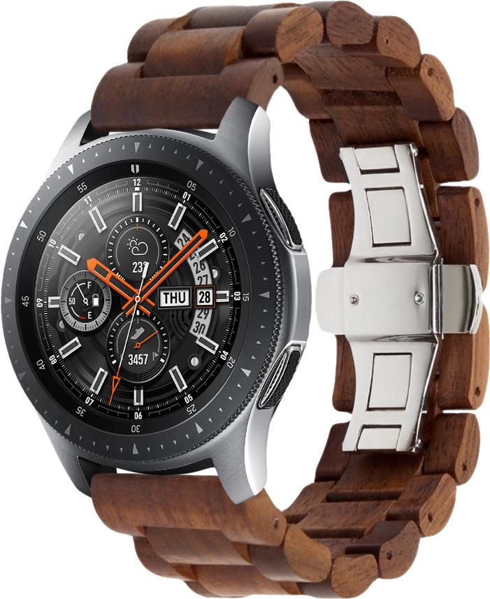 Ремешок деревянный WoodLock для Galaxy Watch 42 мм Brown (28272-30)