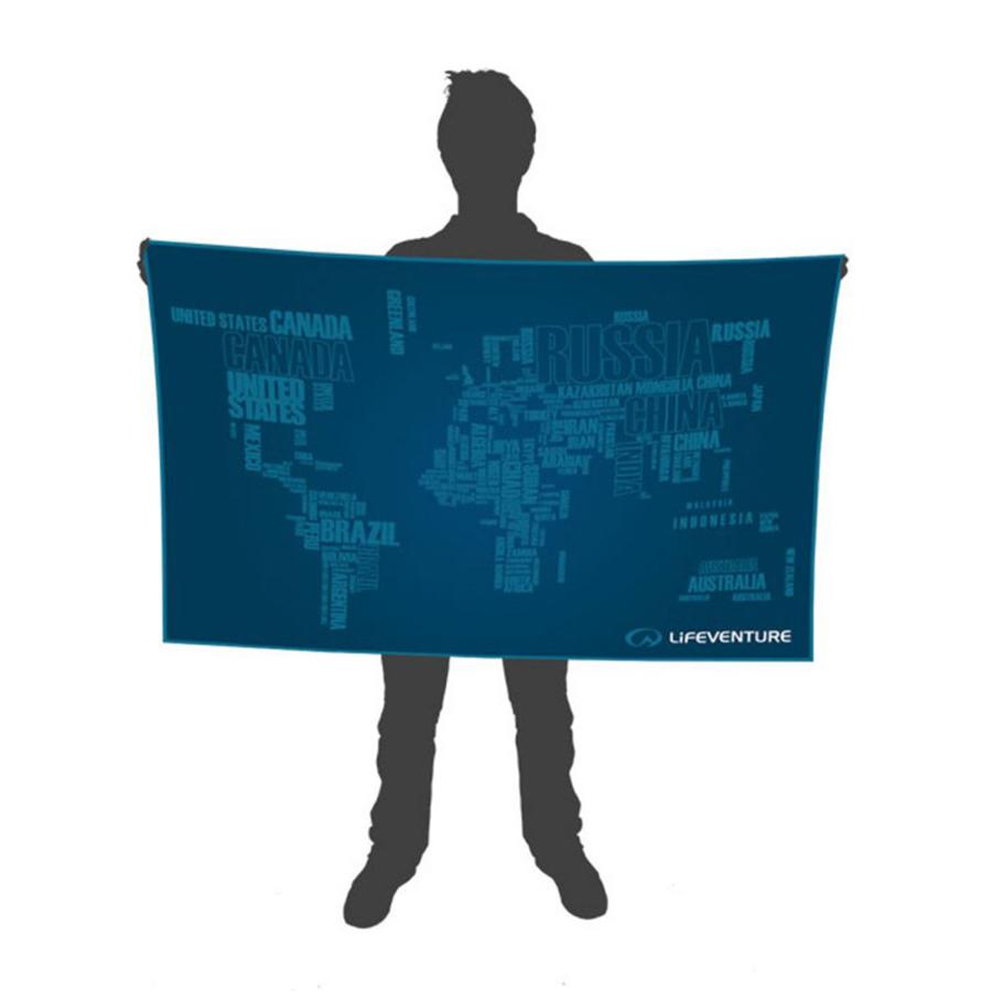 Полотенце Lifeventure Soft Fibre Printed Words Giant (52429) - фото 3 Полотенце Lifeventure Soft Fibre Printed Words Giant (52429) - фото 3