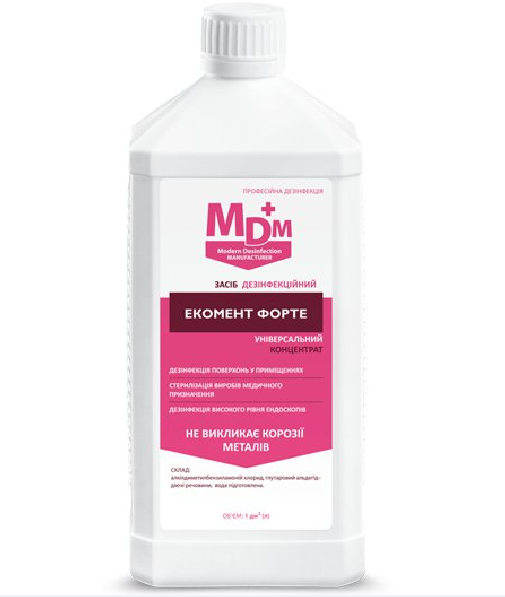 Средство для дезинфекции МДМ Екомент форте 1 л (25628176)
