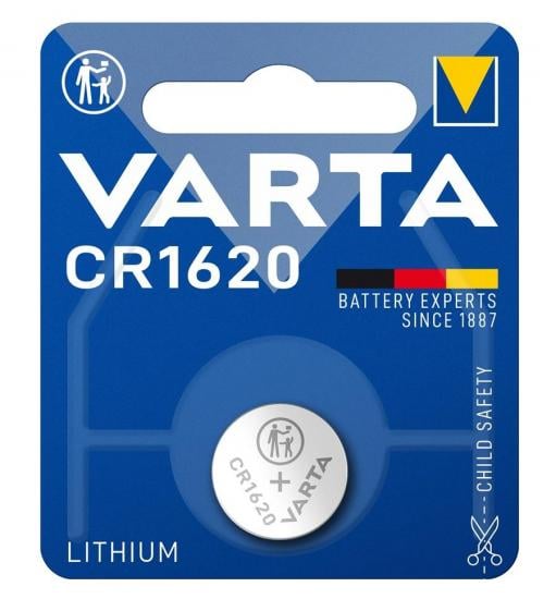 Батарейка литиевая Varta CR1620 (ERC-06620101401)