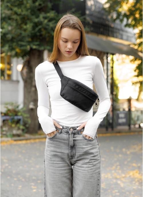 Бананка женская Sambag водоотталкивающая Черный (28523801) - фото 2 Бананка женская Sambag водоотталкивающая Черный (28523801) - фото 2