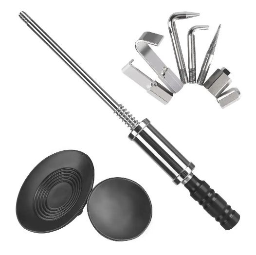 Зворотний молоток для видалення вм'ятин без фарбування PDR з гачками та присосками