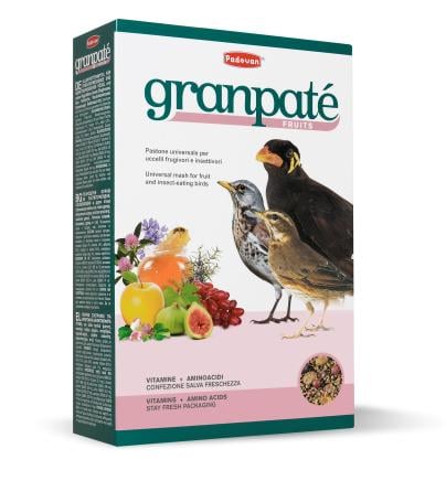 Корм для птиц Padovan Granpatee Fruits 1 кг (24390185)