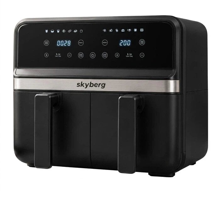 Мультипечь Skyberg SB-317 10 л 4800 Вт с двумя корзинами 5+5 л и сенсорным управлением (3222162913)