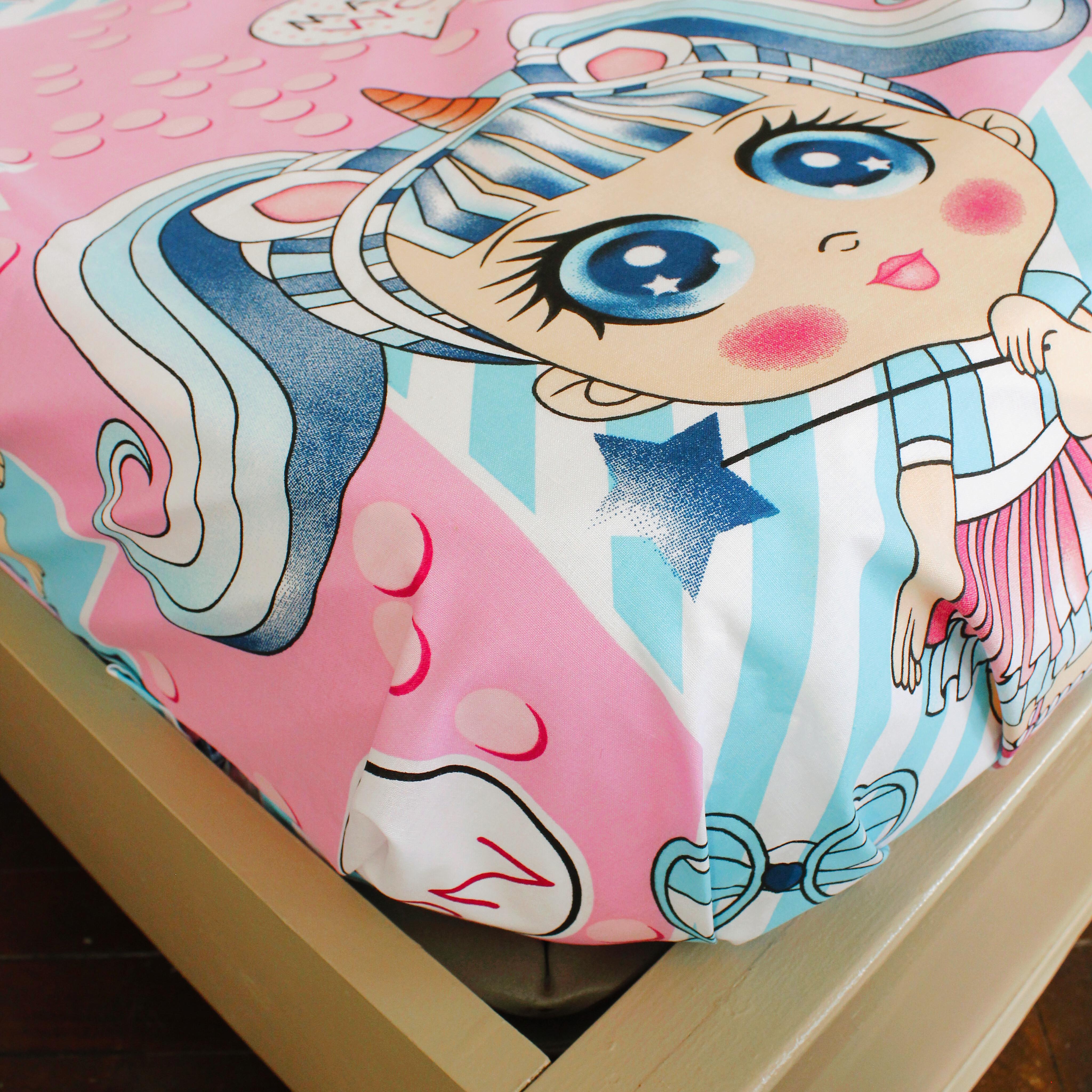 Простынь на резинке Lola dolls бязь 90х190х25 см (20020780)