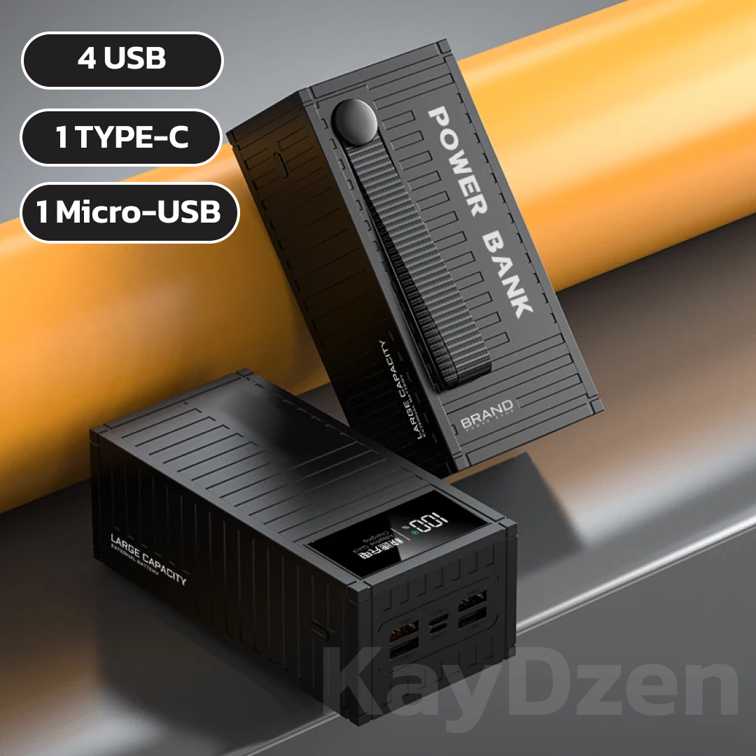 Повербанк Andowl Q-CD6500 68000 mAh швидка зарядка QC3.0 PD30W Чорний (5f1248b7) - фото 3