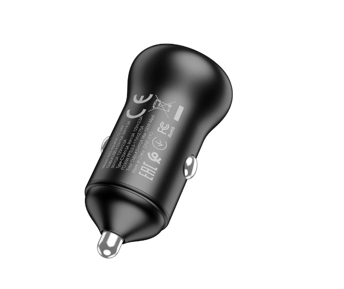 Зарядное устройство автомобильное Hoco NZ5 Smooth road PD30W/QC3.0 Type-C Black - фото 3 Зарядное устройство автомобильное Hoco NZ5 Smooth road PD30W/QC3.0 Type-C Black - фото 3