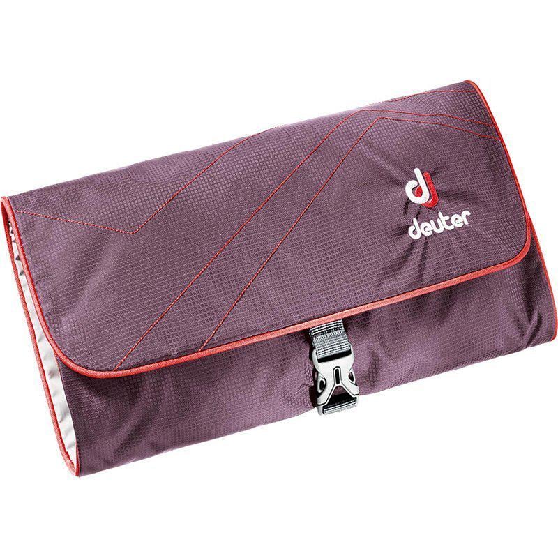 Косметичка Deuter Wash Bag II Aubergine/Fire (394345522)