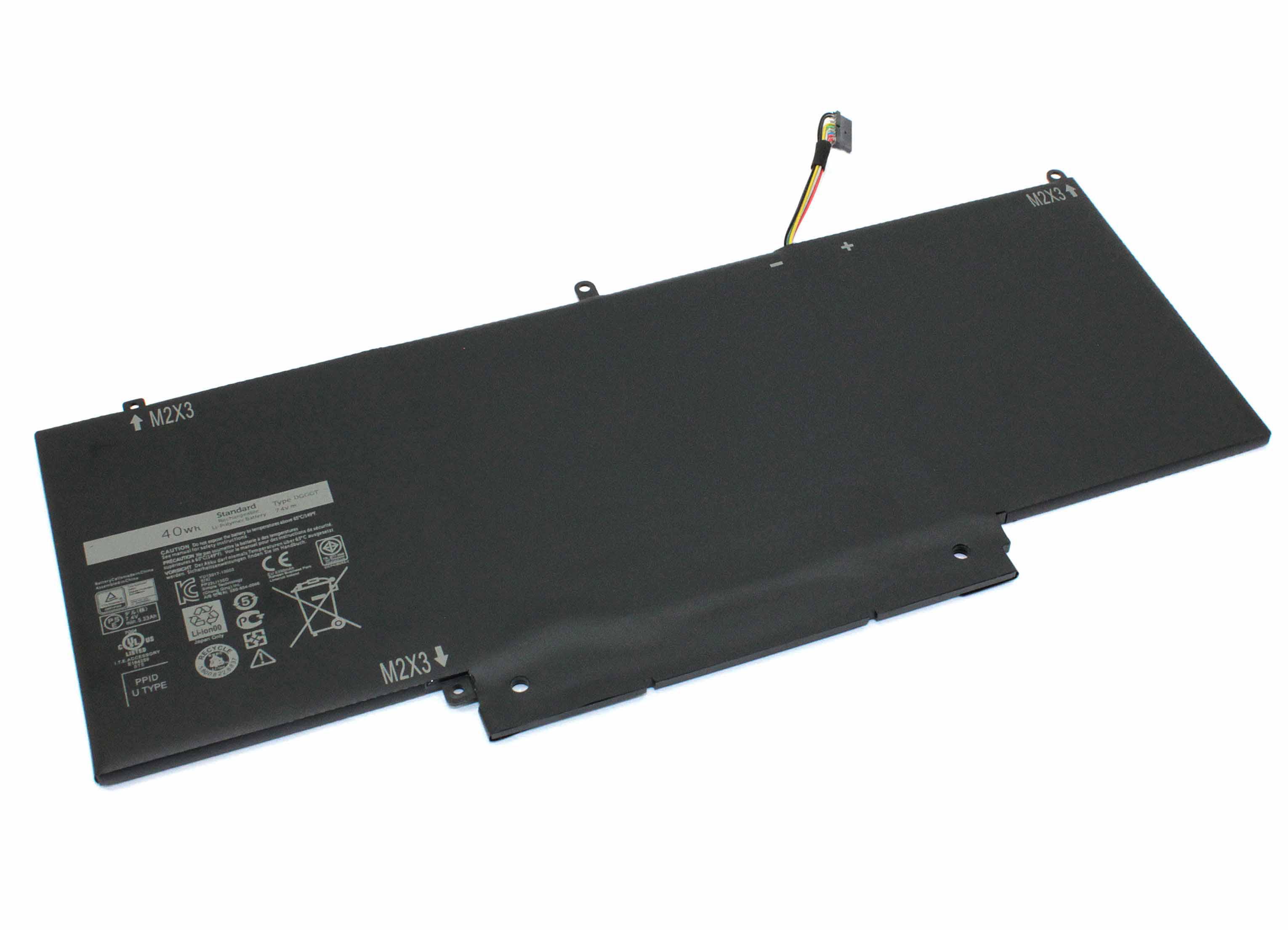 Аккумулятор для ноутбука Dell DGGGT XPS 11 XPS11D-1308T 7,4 V 5400 mAh