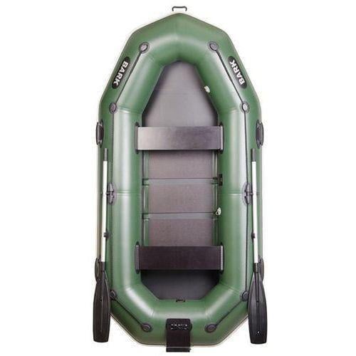 Надувная лодка Bark B-260CNP ПВХ 2-х местная гребная с транцем реечное дно привальный брус