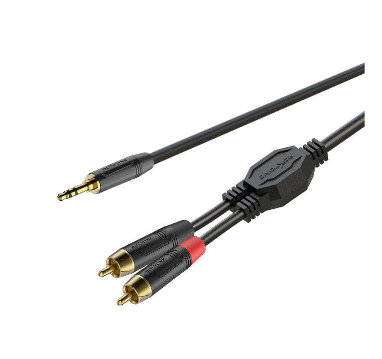 Кабель аудио Roxtone GPT-C140-L3 miniJack 3,5 Stereo-2xRCA 3 м