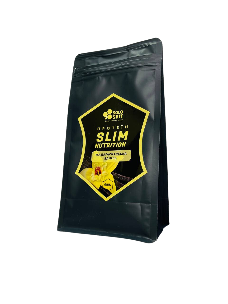 Протеин SOLO SVIT Slim Nutrition Ваниль 400 г 80% белка без сахара Протеин SOLO SVIT Slim Nutrition Ваниль 400 г 80% белка без сахара