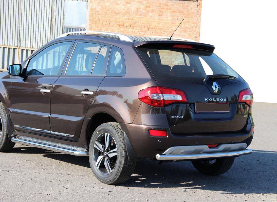 Задняя дуга AK002 CAN для Renault Koleos 2008-2016 гг. нержавеющая сталь Хром