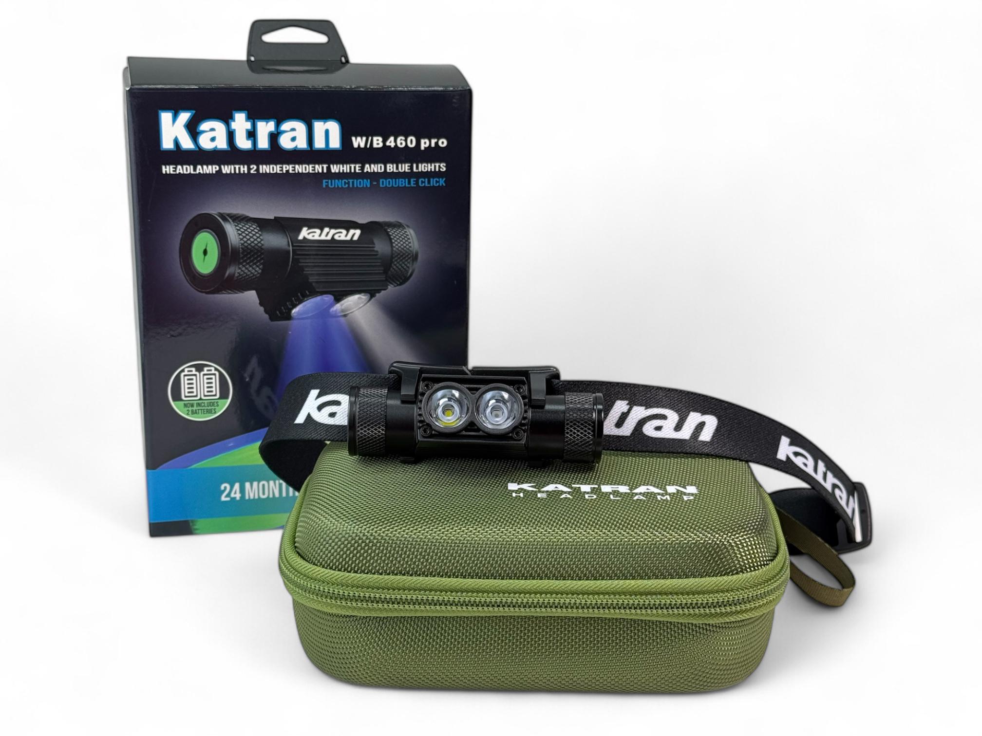 Фонарь карповый налобный Katran Headlamp W/B 460 Pro